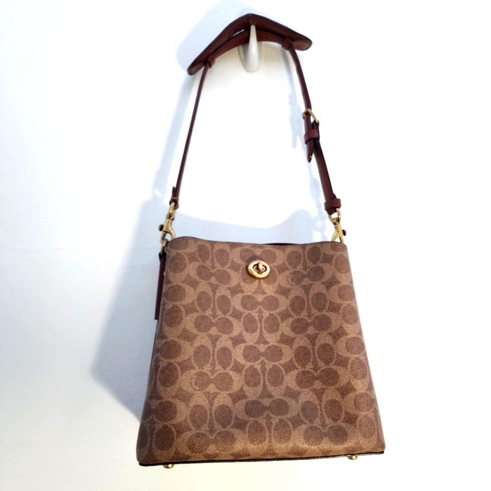 Small Coach Brown Monogram